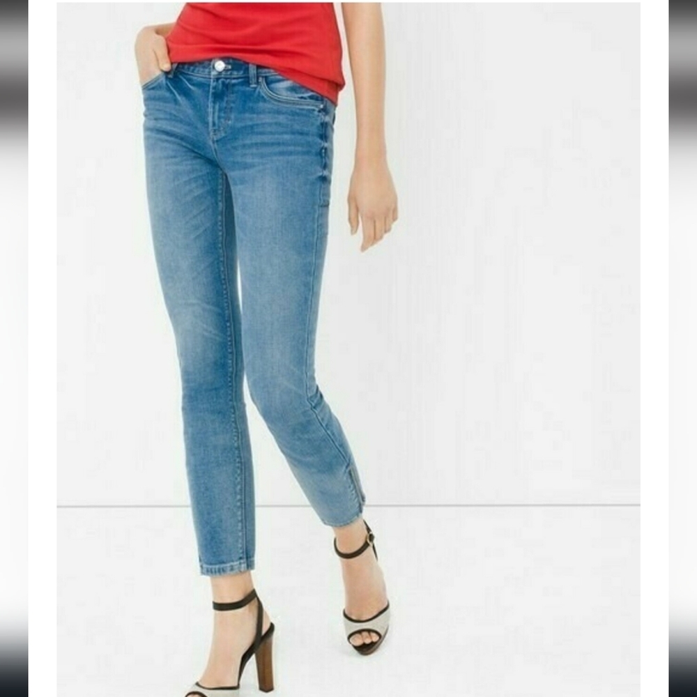 White House Black Market Light Blue Skinny Jeans